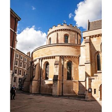 Temple Church, Temple, London, England.