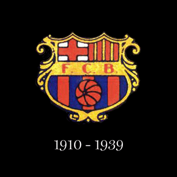 Evolució escut del futbol club barcelona