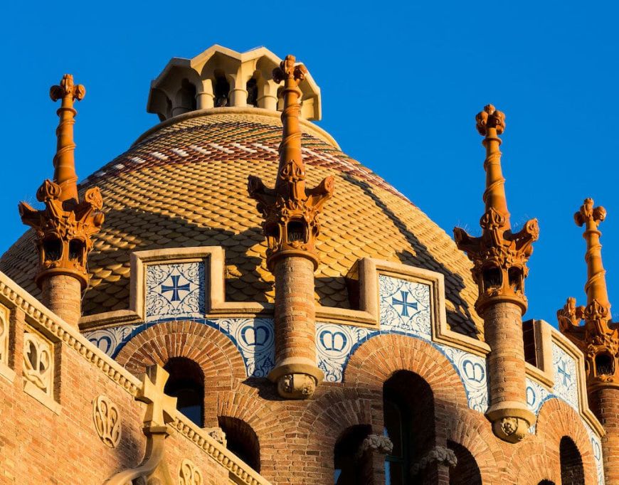 Cúpula Pavelló Sant Manuel © Recinte Modernista de Sant Pau