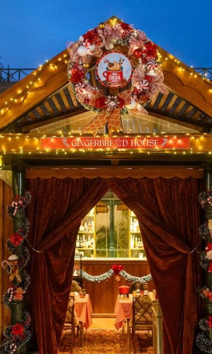 La Gingerbread House d'El Palace Barcelona
