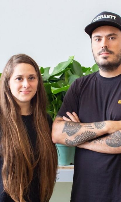 Laia Fernàndez y Sergi Villaubí, fundadores Monstera
