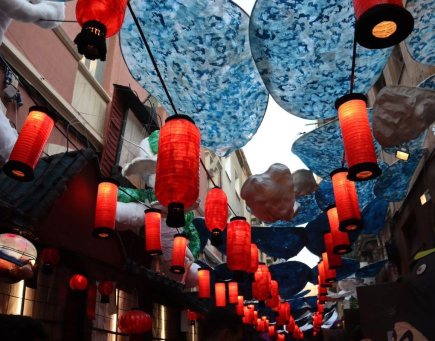 Decoració Carrer Mozart Festes de Gràcia 2024. ©Maria Pratdesaba ACN