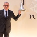 Marc Puig Toque Campana Salida a Bolsa de Puig 3 mayo 2024 ©BME