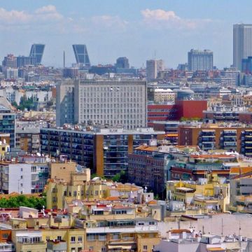 Vistas de la ciudad de Madrid