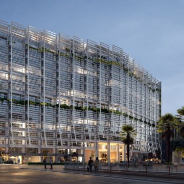 El nou hub d'Astrazeneca està ubicat a l'edifici Estel, antiga seu de Telefónica