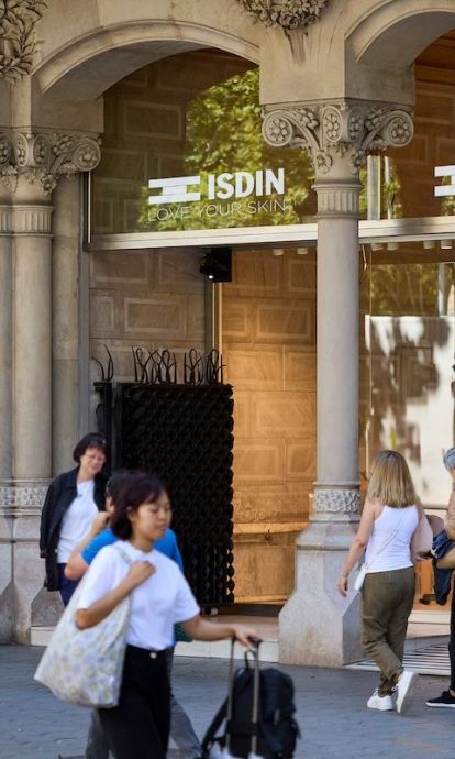 Tienda de ISDIN en Passeig de Gràcia © Cedida Tienda de ISDIN en Passeig de Gràcia © Cedida