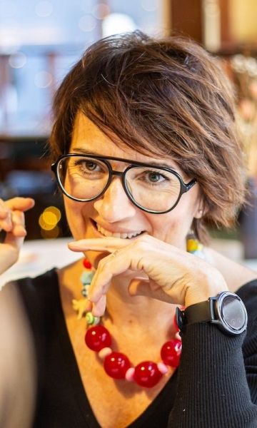 La actriz Silvia Albril por Àngel Bravo