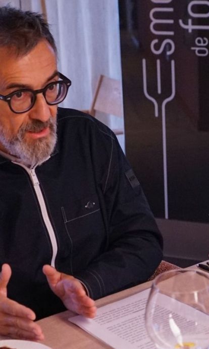 Antoni Gutiérrez-Rubí en un encuentro en la Cambra de Barcelona