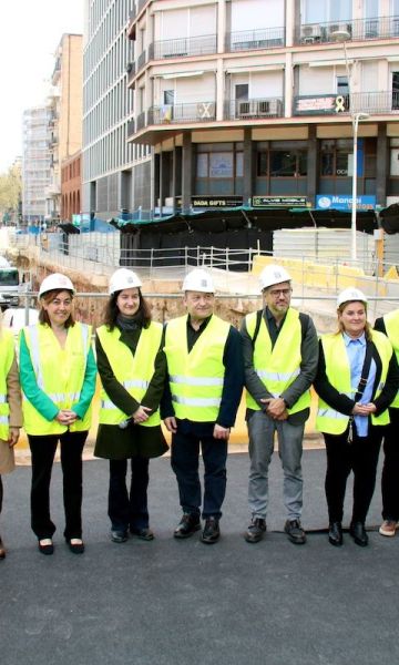Visita de obras a la L8 de Plaça Espanya por Lluis Sibils Visita de obras a la L8 de Plaça Espanya por Lluis Sibils