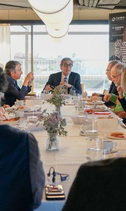 Tatxo Benet en la Cámara de Barcelona