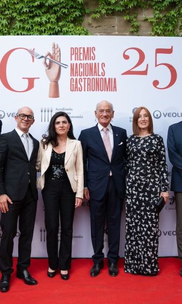 Els guanyadors d'aquesta edició dels Premis Nacionals de Gastronomia