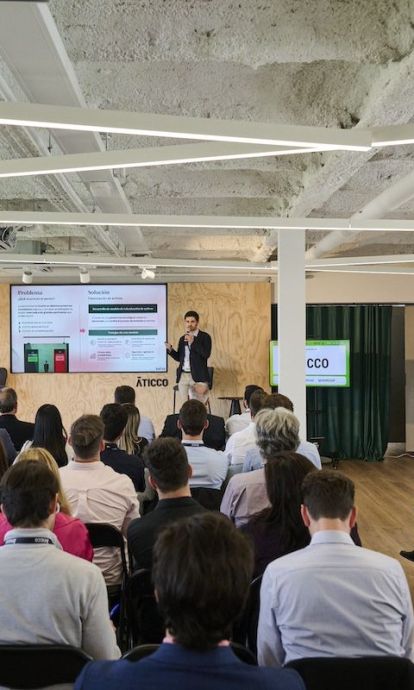 Evento en el Finance Hub de Barcelona. 