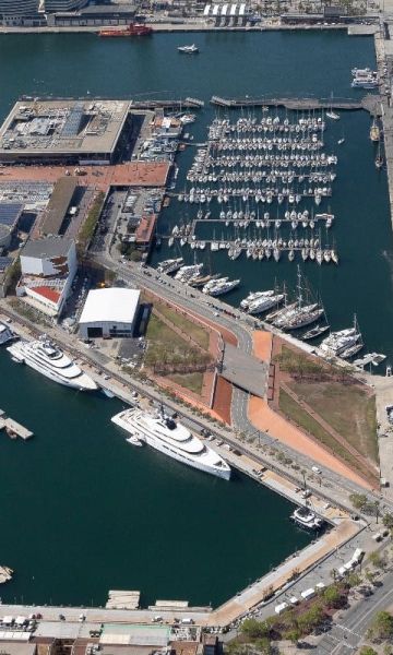 Ubicación del futuro Liceu Mar en el Port Vell Ubicación del futuro Liceu Mar en el Port Vell