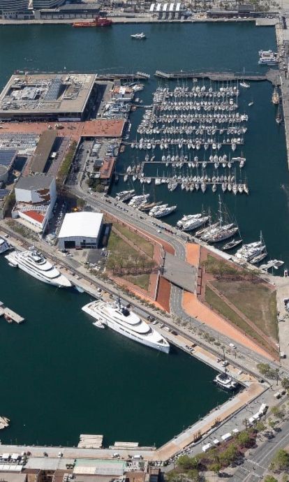 Ubicación del futuro Liceu Mar en el Port Vell