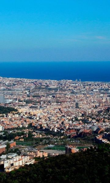 Vista panoràmica de Barcelona
