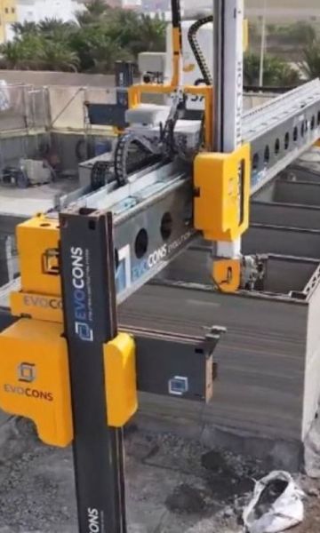 Impresión de un edificio con Evocons