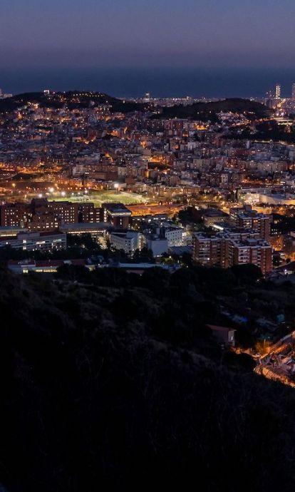 Vistes de Barcelona de nit © Laura Guerrero