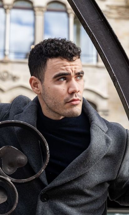 l'actor jordi garreta per angel bravo