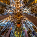 L'interior de la Sagrada Família