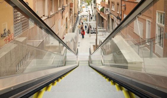 Escales mecàniques de la baixada de la Glòria