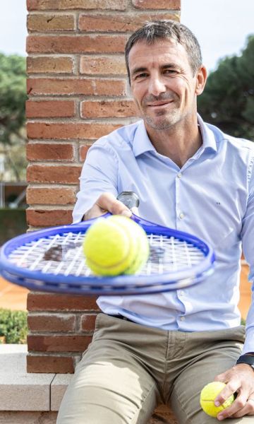 L'exjugador de tennis Tommy Robredo i director esportiu del Godó © Àngel Bravo