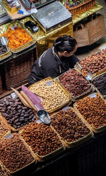 Parada de la Boqueria per Àngel Bravo