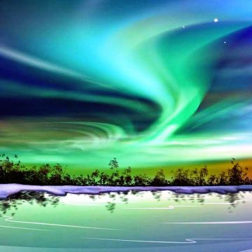 De auroras boreales, dioses y valores