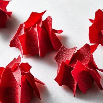 Hofmann celebra Sant Jordi con un pastel individual en forma de rosa