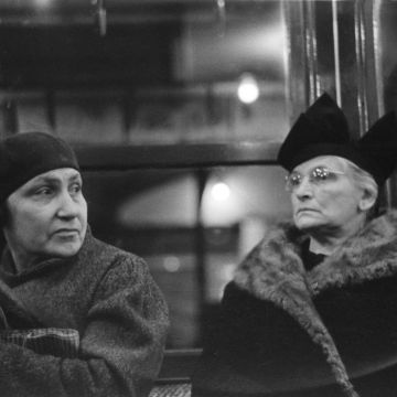 Subway Passengers, New York, Walker Evans