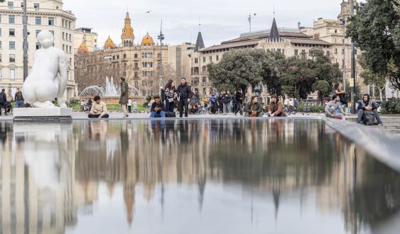 Plaça Catalunya per Àngel Bravo Plaça Catalunya per Àngel Bravo