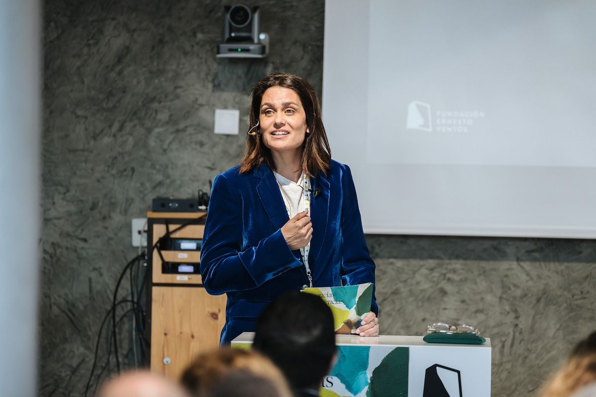Gina Ventós, presidenta de la Fundación Ernesto Ventós. 