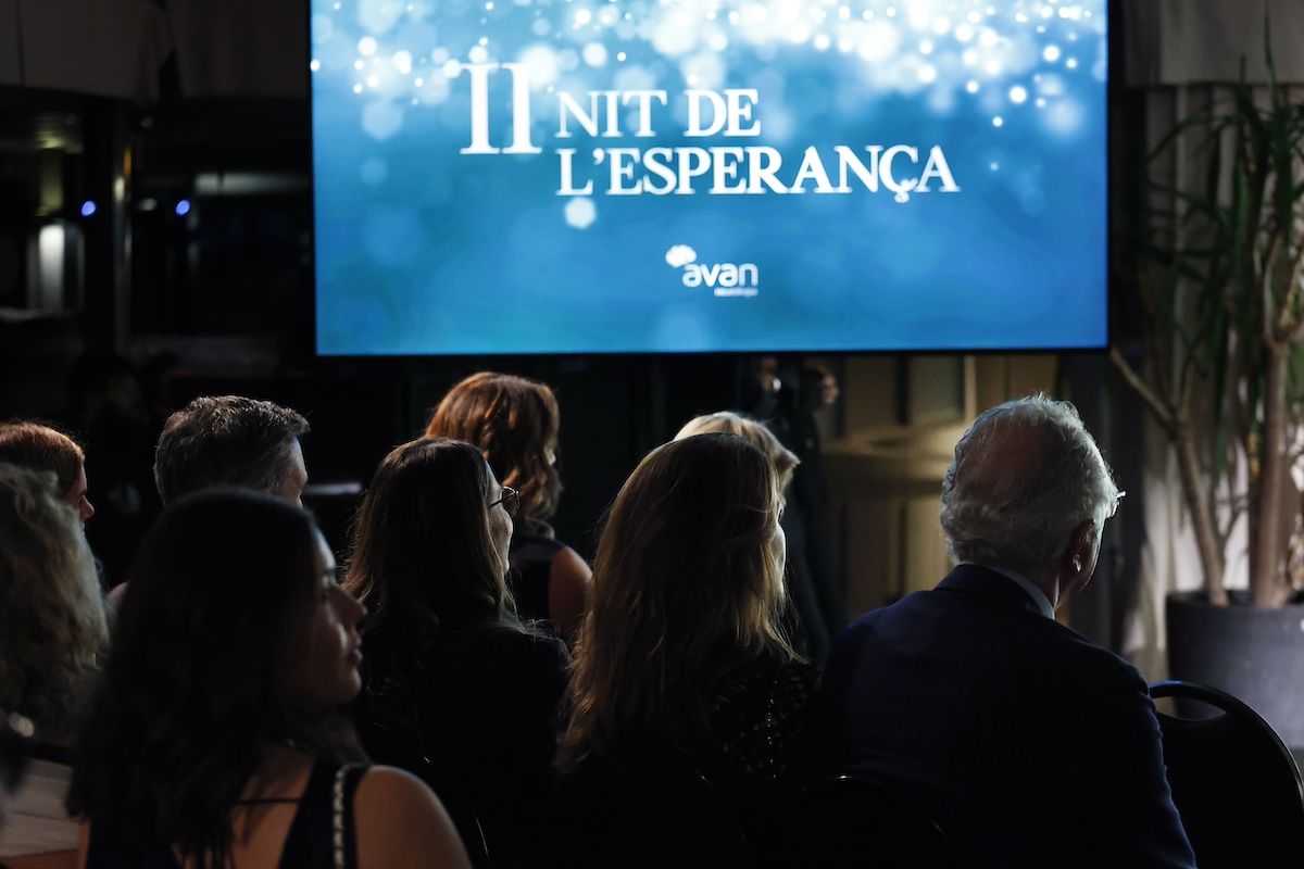 Nit de l'Esperança de la Fundació Avan, que se celebra en septiembre. 