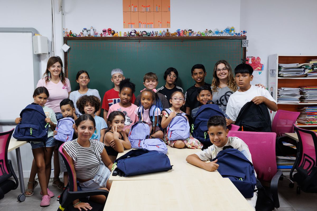 Infants en una escola