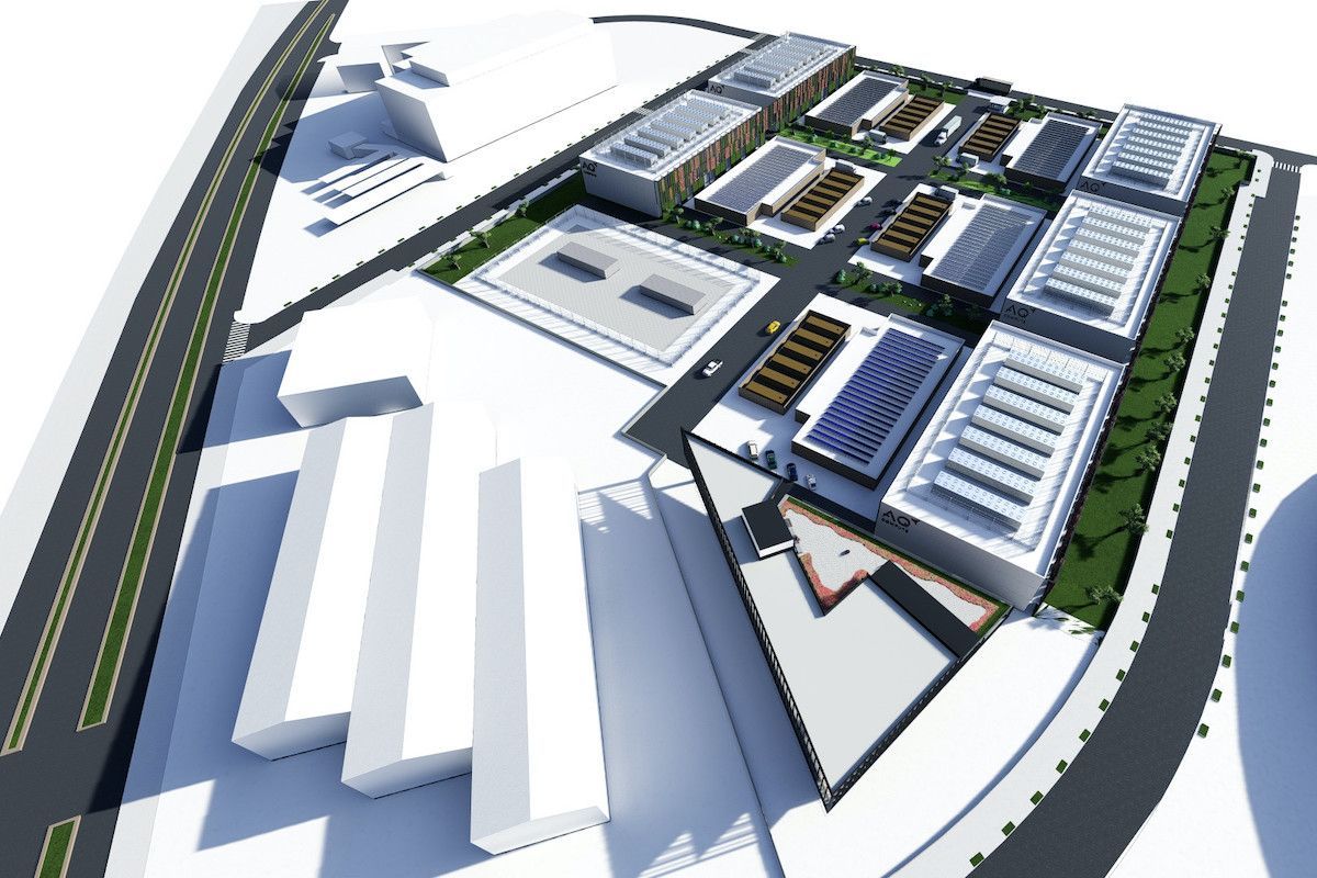 Vista general data center Aquila Cerdanyola del Vallès