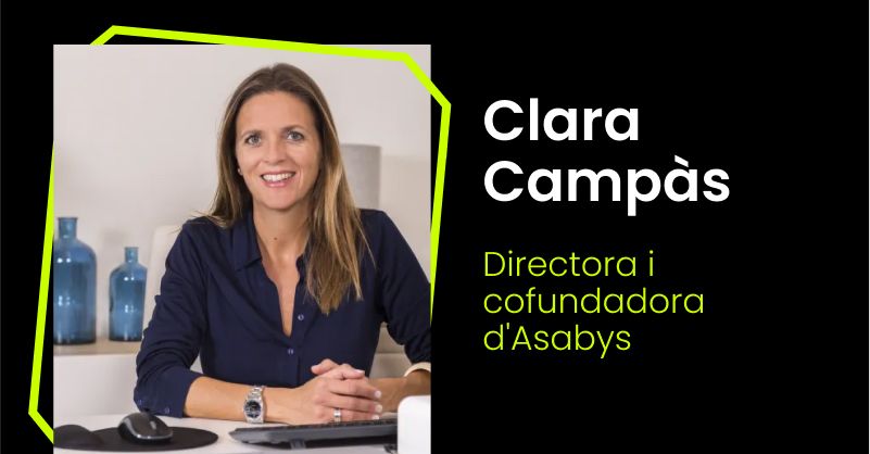 Clara Campàs, directora i cofundadora d'Asabys Partners.