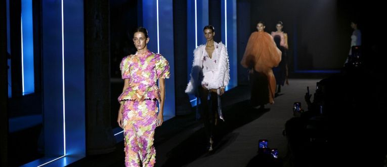 Desfile de Inma Linares © 080 Barcelona Fashion
