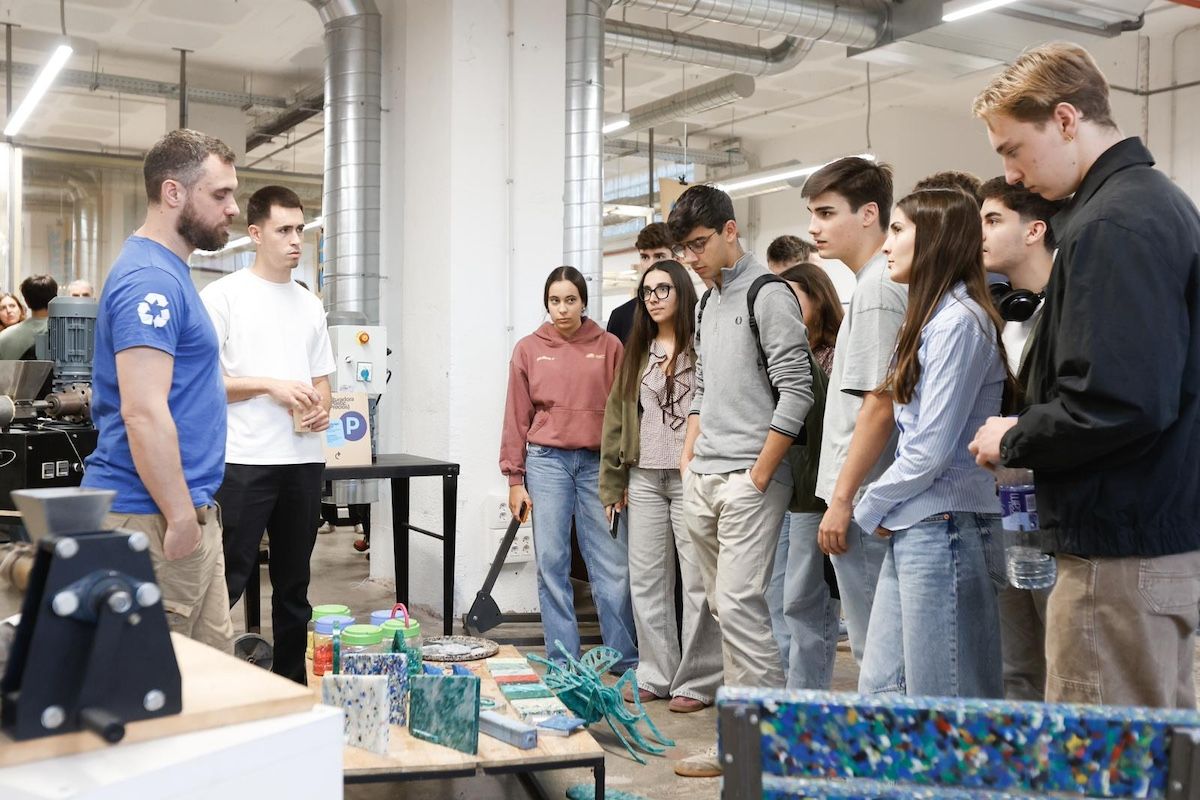 Jóvenes en el BAC de Barcelona