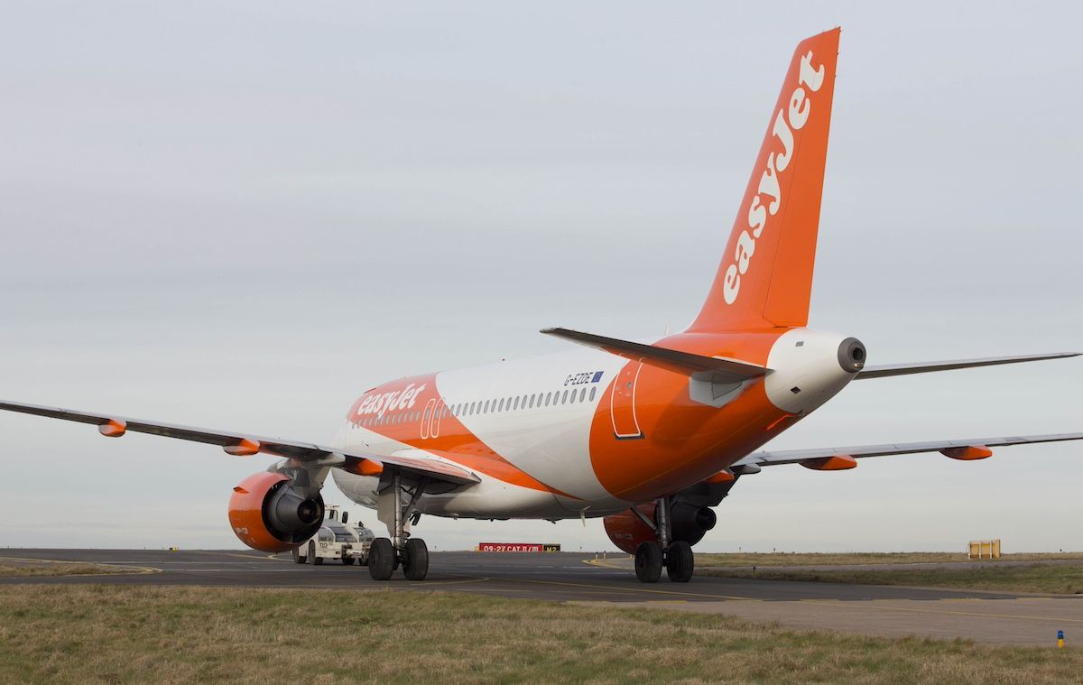Un A319, uno de los 350 Airbus que Easyjet tiene en su flota. © Easyjet