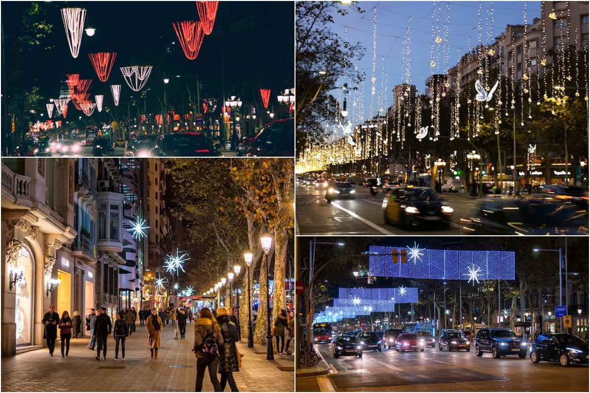 Luces Paseo de Gràcia