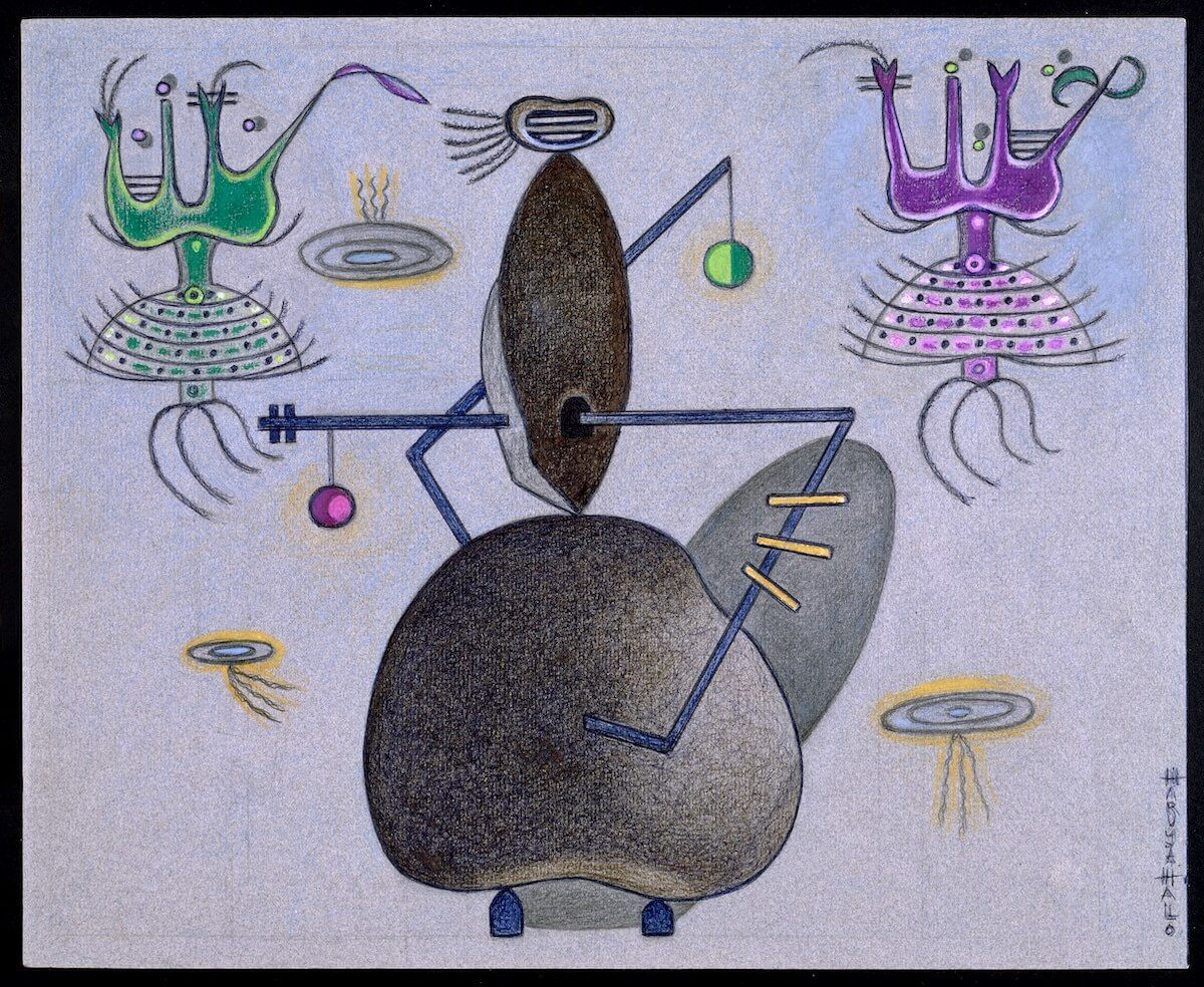 Maruja Mallo Protozoarios 1981