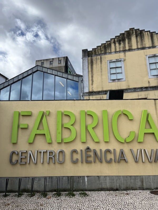 Fábrica Centro Ciéncia Viva, in the coastal city of Aveiro.