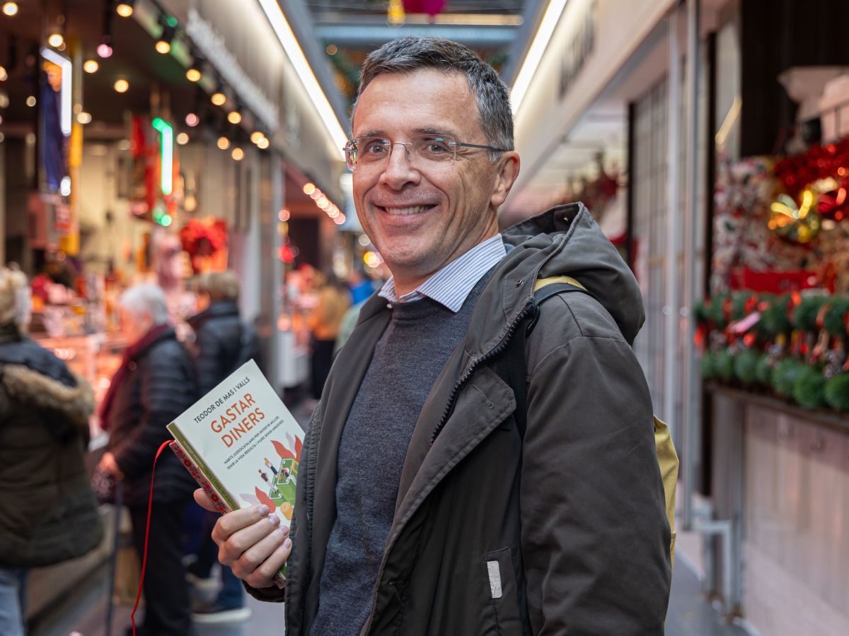 Teodor de Mas, autor de 'Fer Diners' i 'Gastar Diners' © Àngel Bravo
