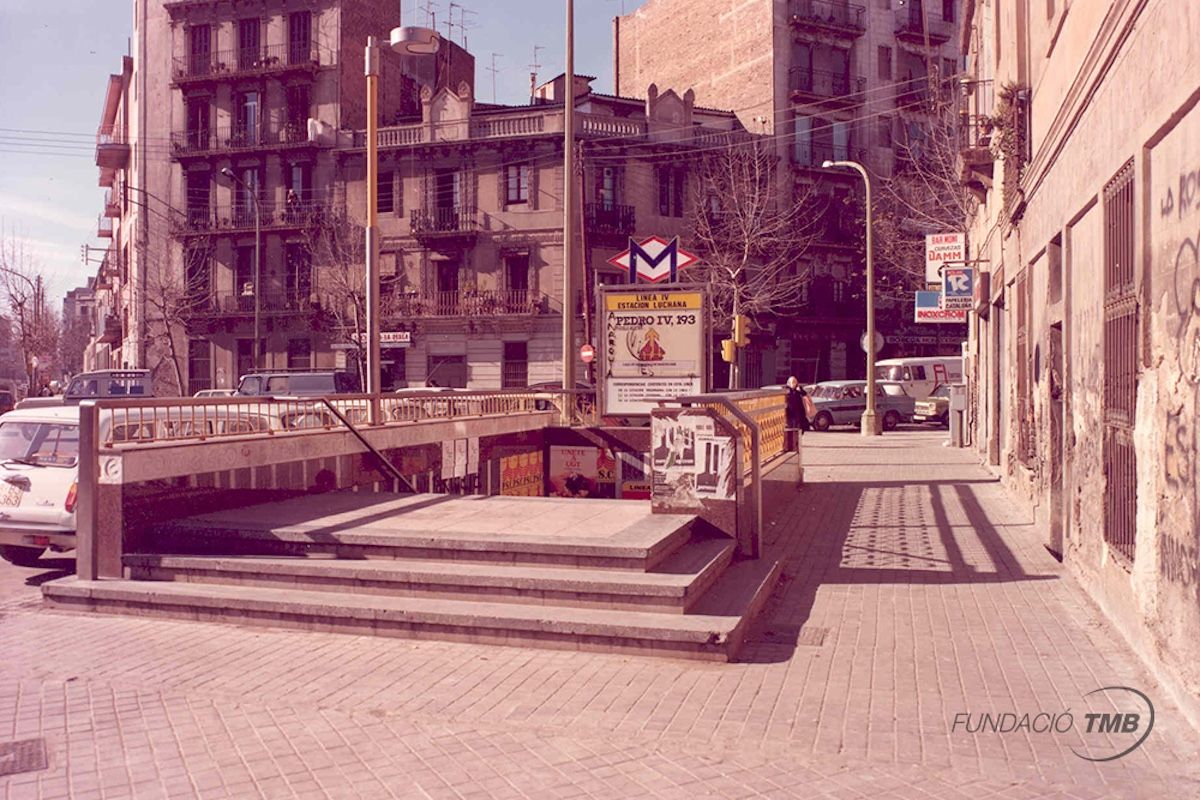 Metro de Llacuna per Fundació TMB