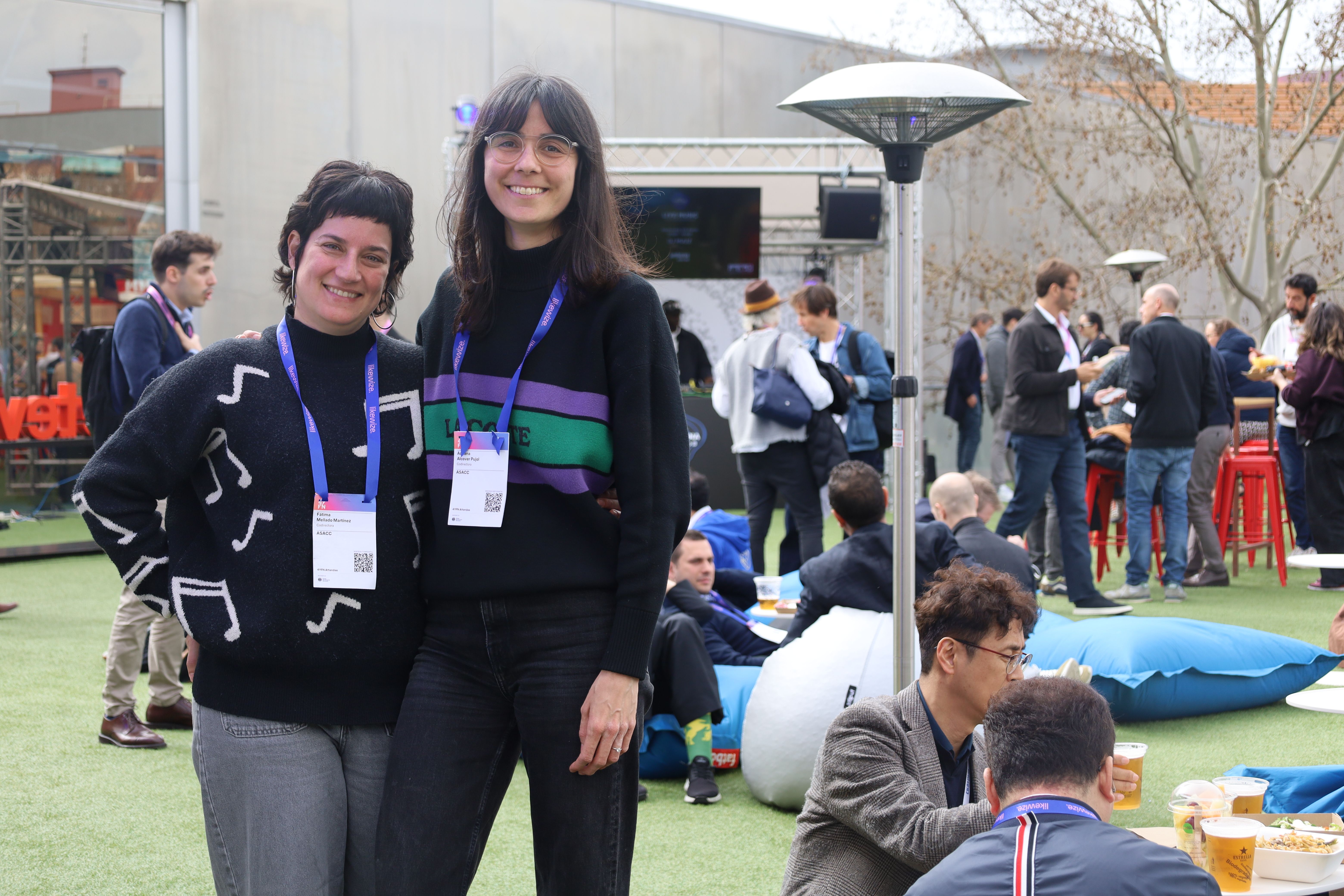 Las codirectoras de ASACC
