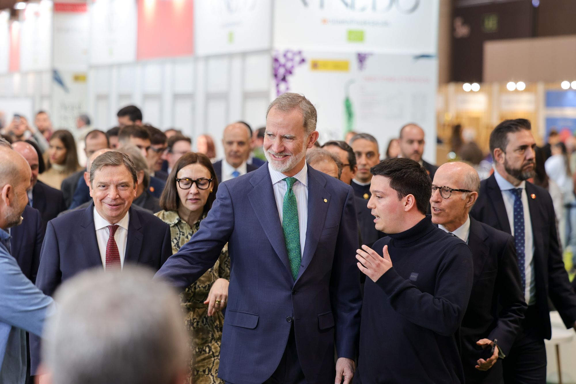 La inauguración oficial contó con la presencia del rey Felipe VI. © FIRA BARCELONA