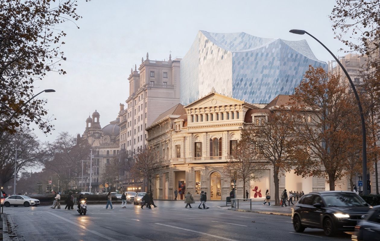 L'antic cinema Comèdia renaixerà com a museu Thyssen també de la mà de Stoneweg. © OUA Group / Casper Mueller Kneer Architects