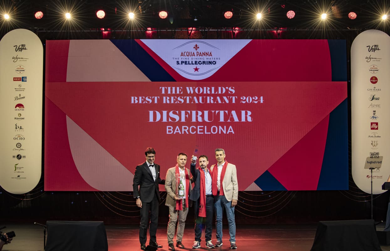 mejor restaurante del mundo Disfrutar