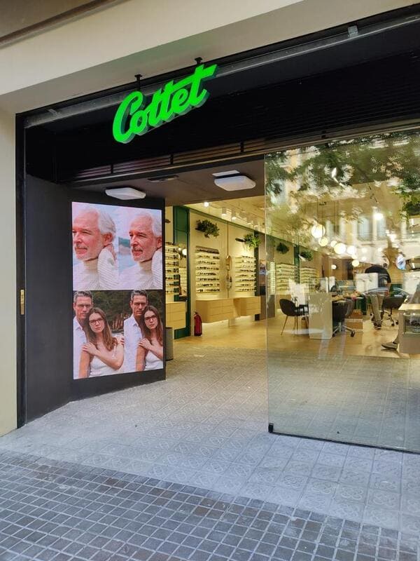 Una de les botigues de Cottet a Barcelona.