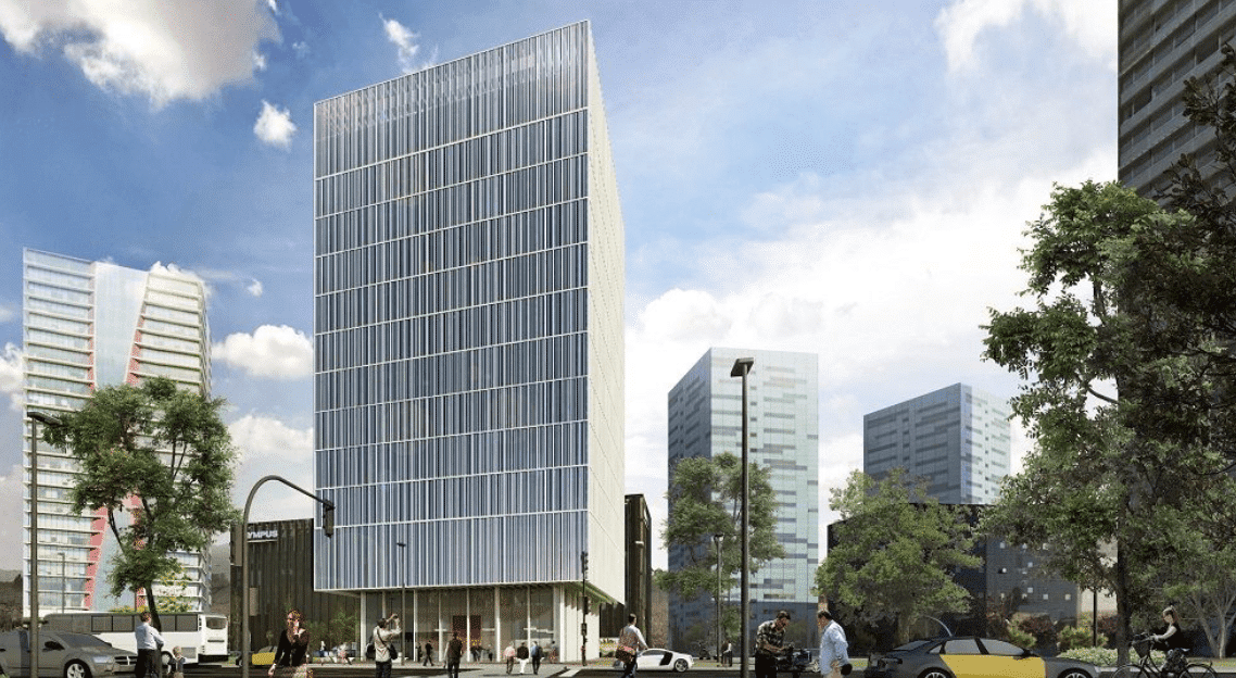Imagen virtual del nuevo Hotel Hampton by Hilton Barcelona Fira