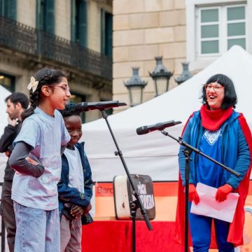 Alumnes escoles de Barcelona